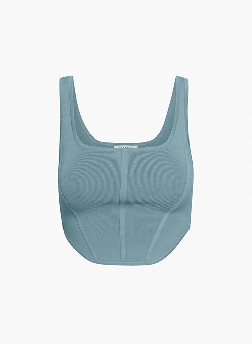 sculpt knit bustier tank sold by Aritzia product image thumbnail 6