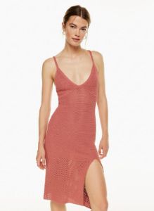 evie midi dress sold by Aritzia