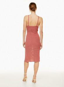 evie midi dress sold by Aritzia