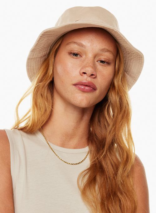 banded bucket hat sold by Aritzia