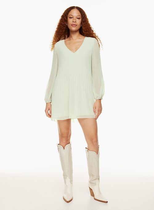 daydreamer v-neck dress sold by Aritzia