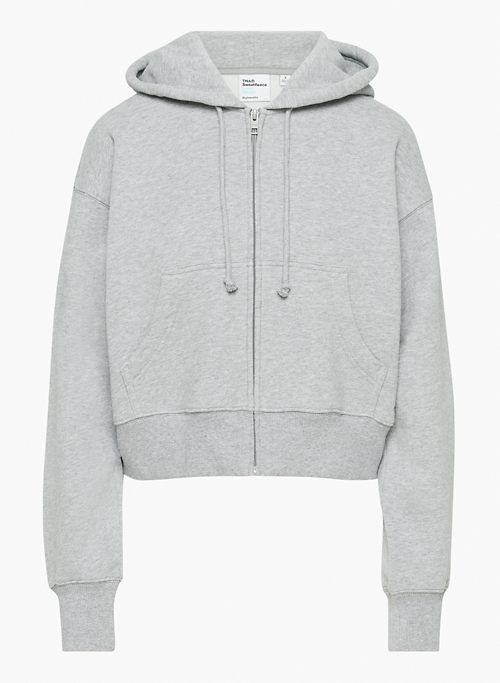 cozy fleece boyfriend boxy zip hoodie sold by Aritzia product image thumbnail 6