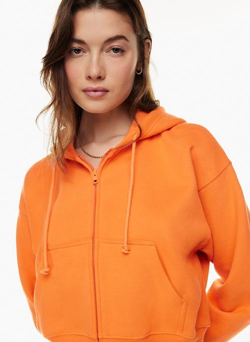 cozy fleece boyfriend boxy zip hoodie sold by Aritzia product image thumbnail 3