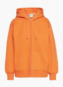 cozy fleece boyfriend zip hoodie sold by Aritzia