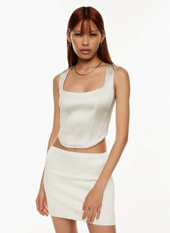 shiloh bustier sold by Aritzia