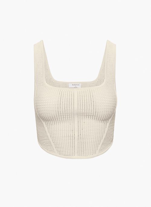 sculpt knit bustier tank sold by Aritzia product image thumbnail 6
