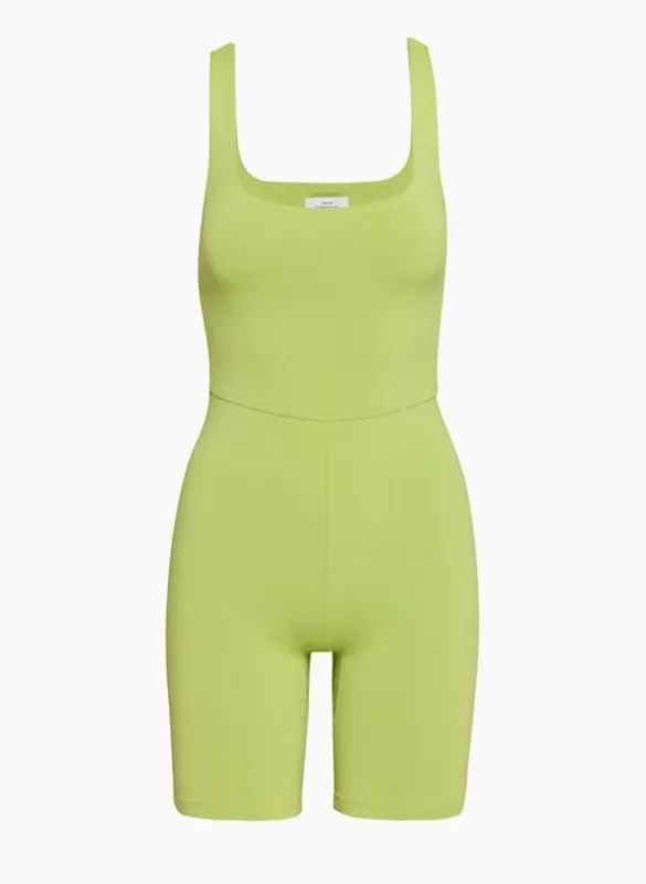 contour squareneck romper sold by Aritzia