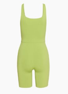 contour squareneck romper sold by Aritzia
