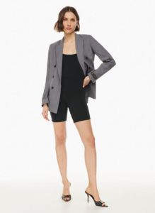 contour squareneck romper sold by Aritzia