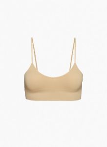 seamless scoopneck bra top sold by Aritzia