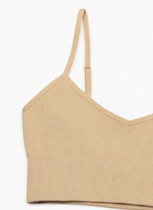 seamless scoopneck bra top sold by Aritzia