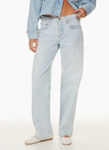 fusion jean sold by Aritzia