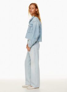 fusion jean sold by Aritzia