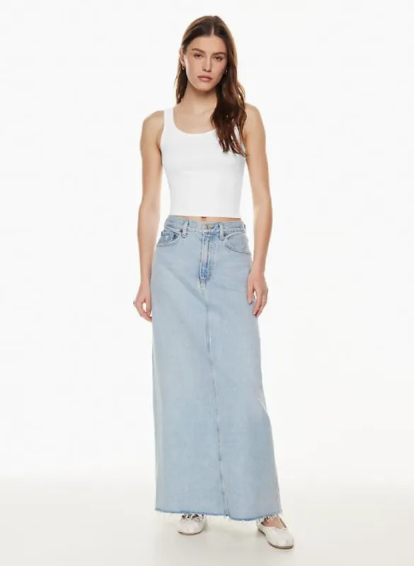 hilla jean skirt sold by Aritzia