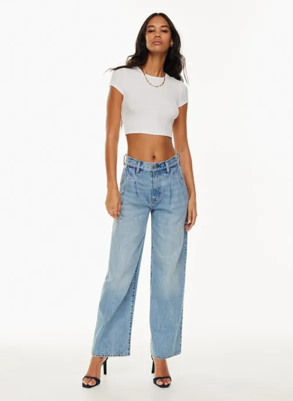 the belinda hi-rise wide jean sold by Aritzia