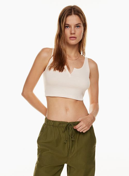 waffle notch tank sold by Aritzia