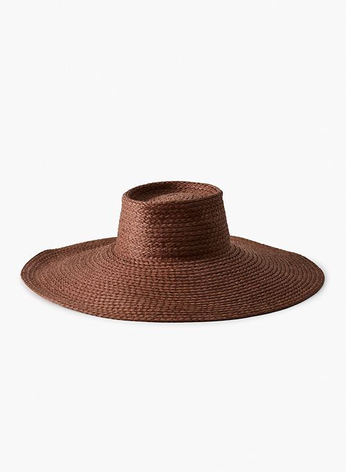 hamptons straw hat sold by Aritzia