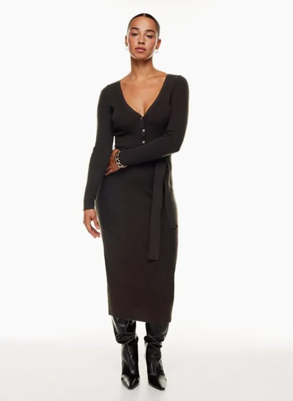 henley sweater dress sold by Aritzia