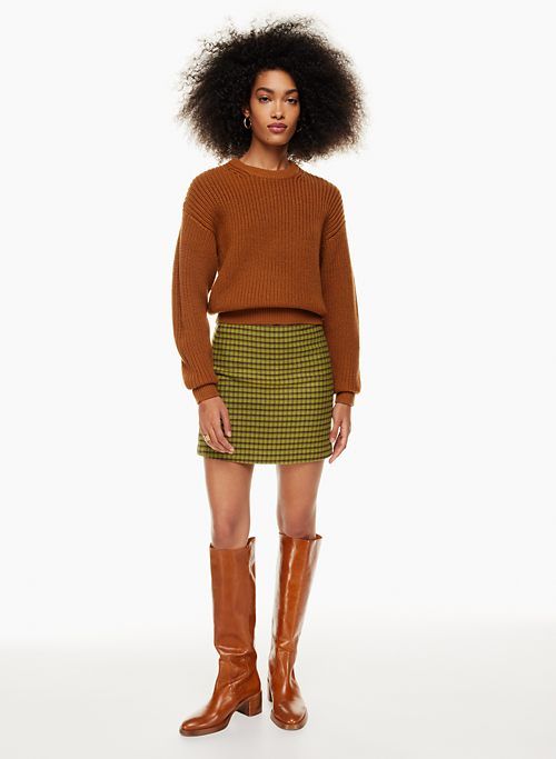 classic mini skirt sold by Aritzia