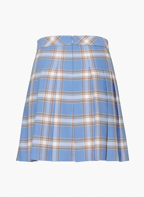 olive mini pleated skirt sold by Aritzia product image thumbnail 7