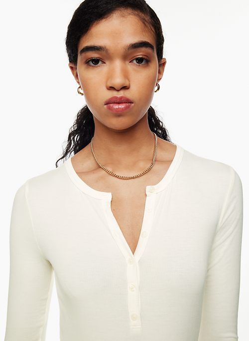 henley bodysuit sold by Aritzia product image thumbnail 3