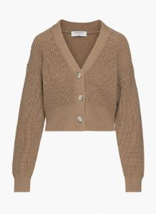 canberra cardigan sold by Aritzia