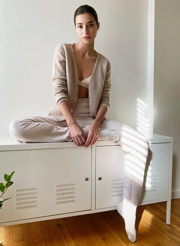 new lounge cardigan sold by Aritzia