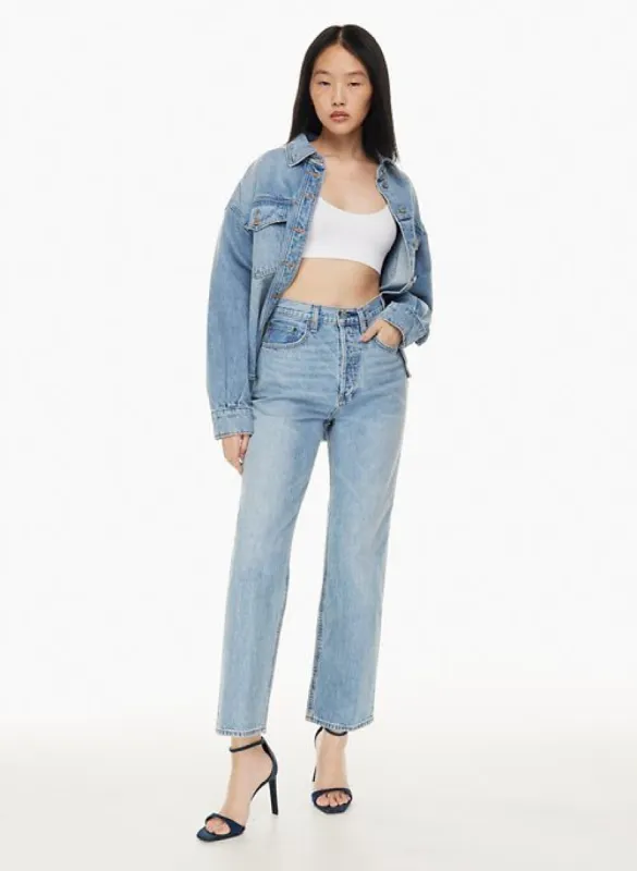the 90s joni hi-rise loose jean sold by Aritzia