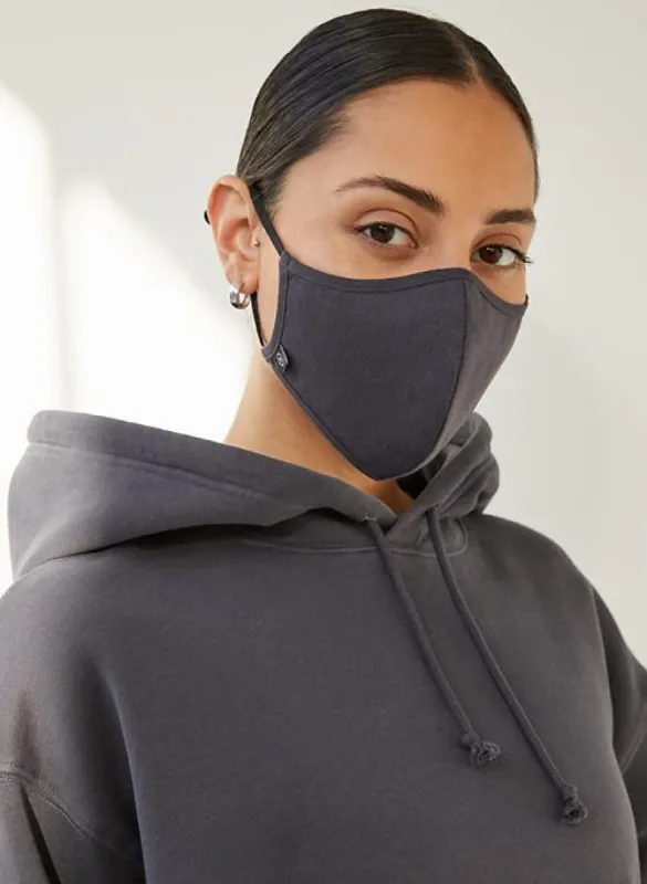 sculpted linen face mask sold by Aritzia