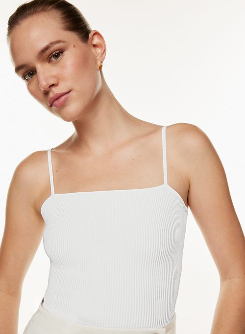 sculpt knit cami tank sold by Aritzia