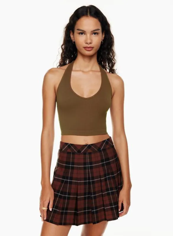 sinchseamless™ rib halter top sold by Aritzia