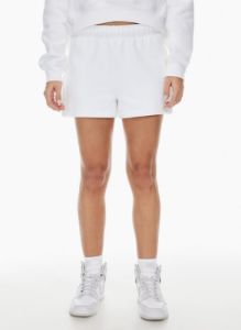 cozy fleece boyfriend basic 3 sweatshort sold by Aritzia
