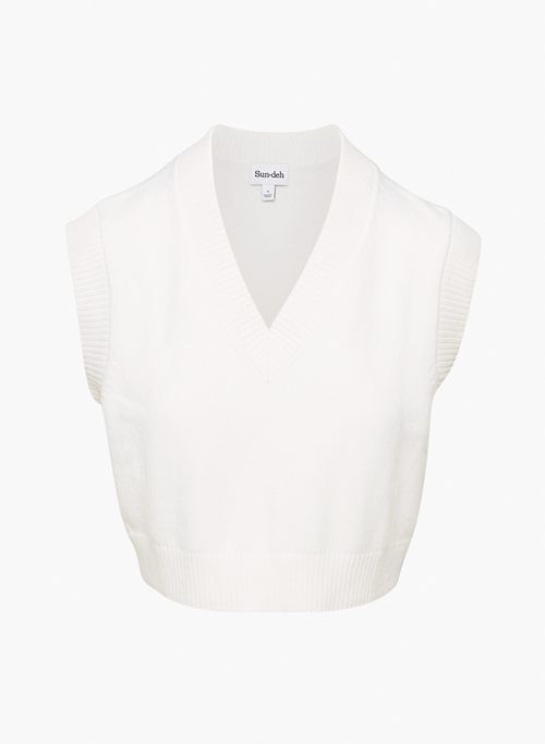 winston sweater vest sold by Aritzia