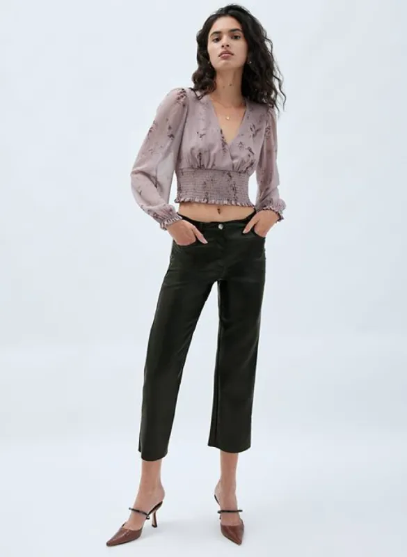 melina low rise pant sold by Aritzia