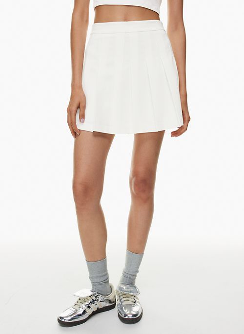 olive micro skirt sold by Aritzia product image thumbnail 2