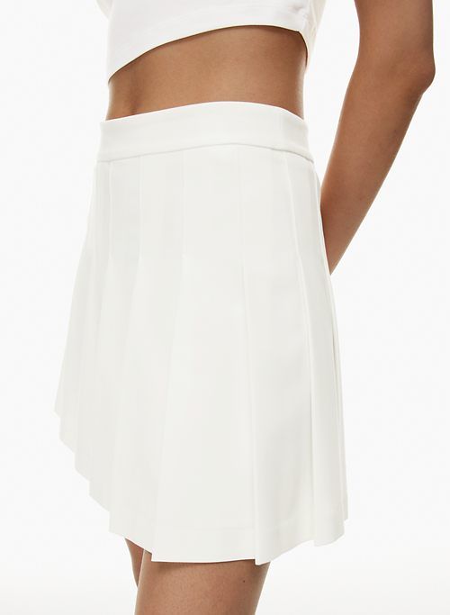 olive micro skirt sold by Aritzia product image thumbnail 4