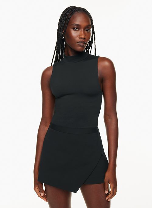 contour mockneck tank sold by Aritzia