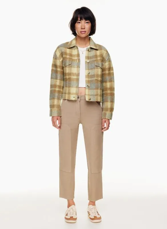 autumn shirt jacket sold by Aritzia