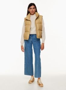 vista puffer vest sold by Aritzia