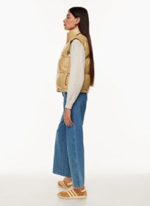 vista puffer vest sold by Aritzia