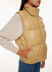 vista puffer vest sold by Aritzia