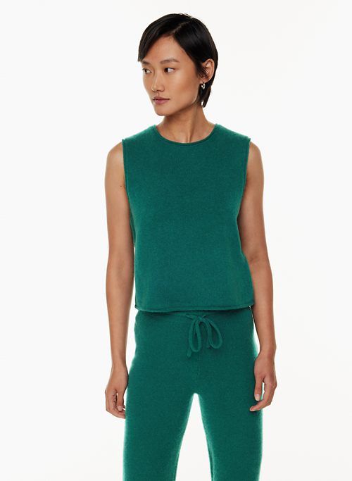 ellipsis luxe cashmere tank sold by Aritzia