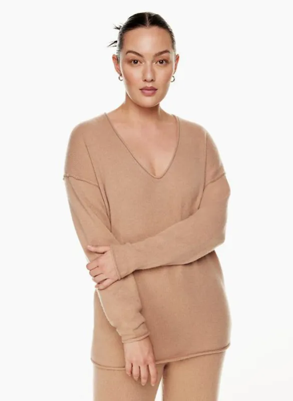luxe cashmere crush sweater sold by Aritzia