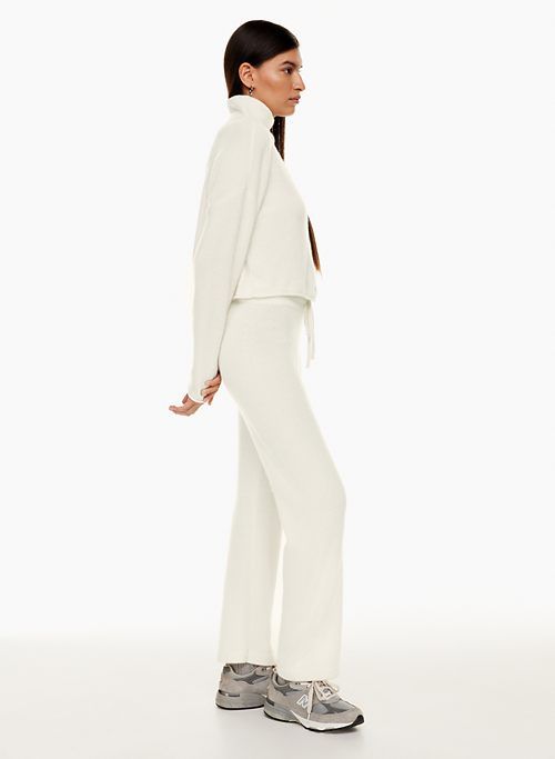 luxe cashmere wide pant sold by Aritzia product image thumbnail 4