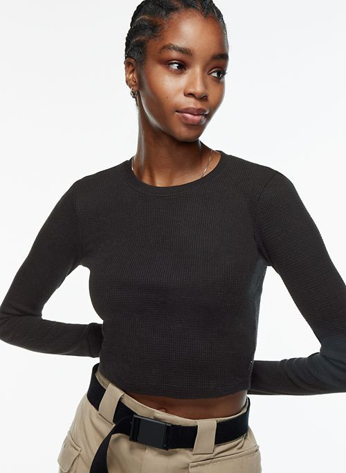 glendale waffle longsleeve sold by Aritzia