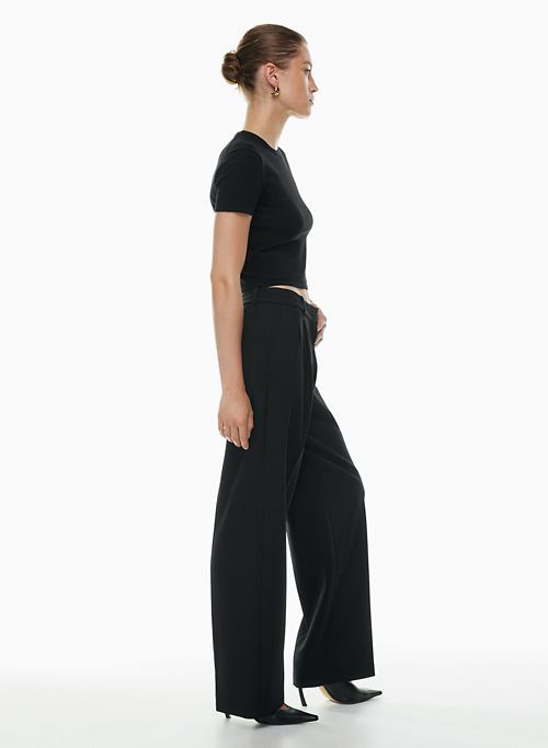 Babaton Women's Pleated Pant in Black size 8 sold by Aritzia product image thumbnail 7