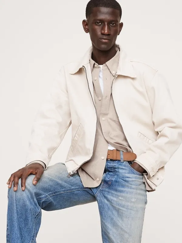 Luxury-Touch Pique Shirt sold by Banana Republic