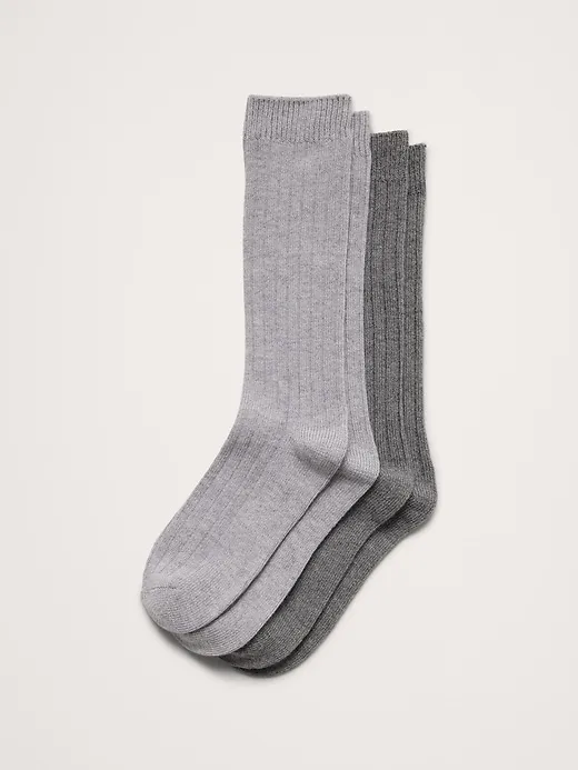 90s Archive Trouser Sock with Cashmere sold by Banana Republic
