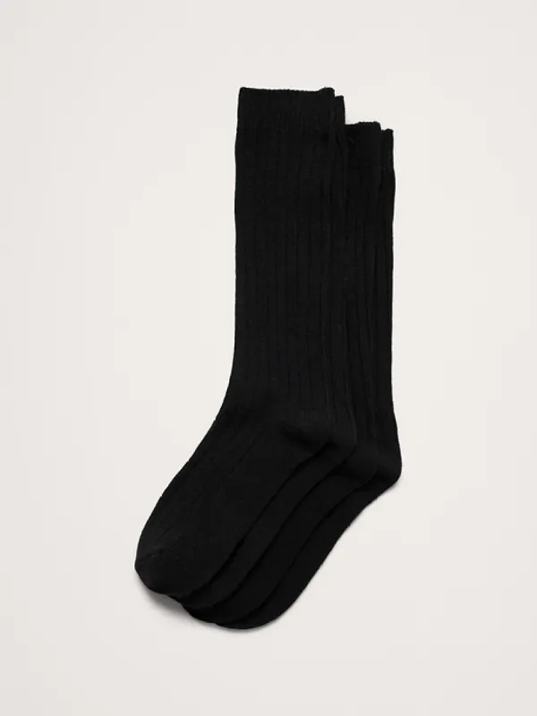 90s Archive Trouser Sock with Cashmere sold by Banana Republic