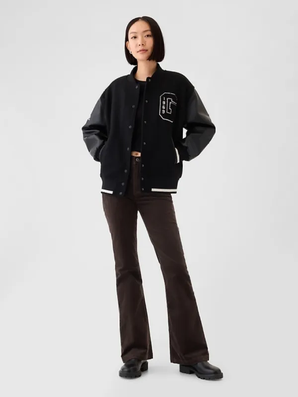 High Rise Corduroy '70s Flare Pants sold by GAP